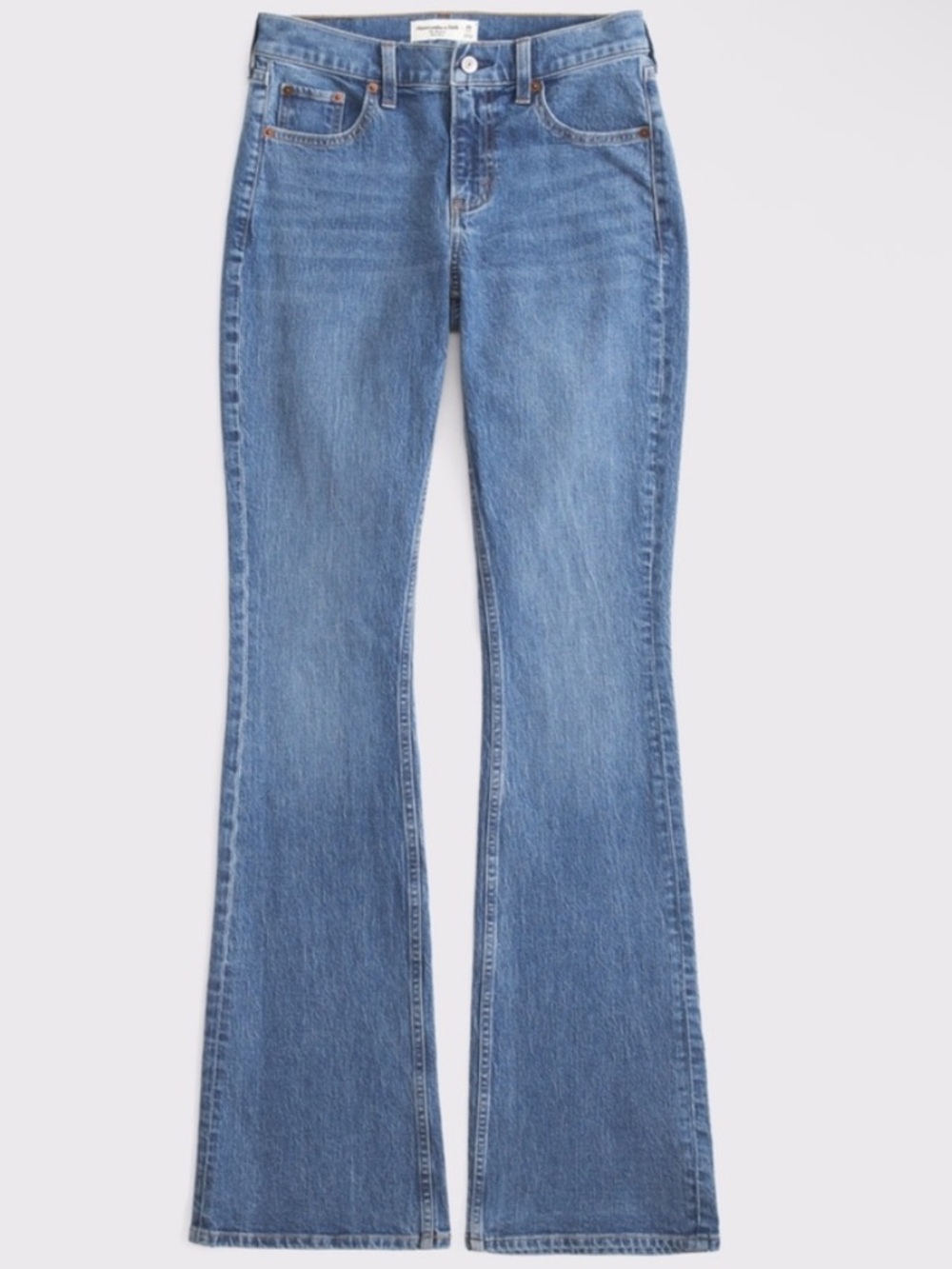 Abercrombie & Fitch curve love midrise bootcut jeans